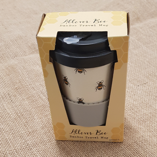 Bamboo Travel Mug - All Over Bee