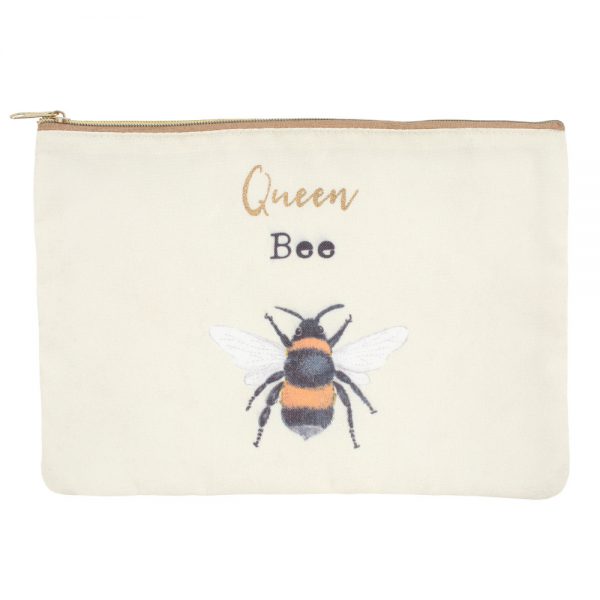 Queen Bee Make up Pouch