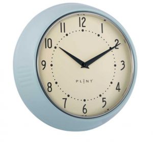 Plint Wall Clock - Ice Blue