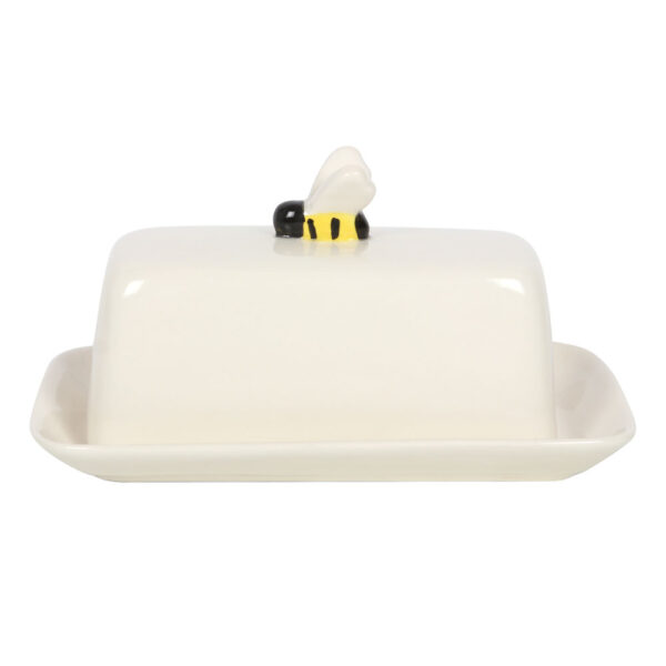 Bee butter dish