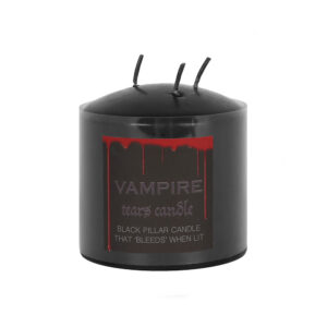 Short Vampire Tears Pillar Candle