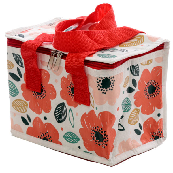 Lunch Bag Poppy Design