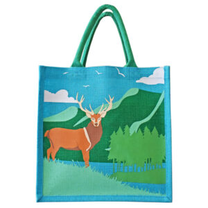 Jute Shopping Bag - Stag