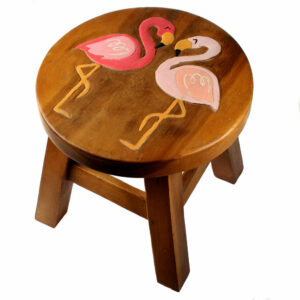 Children's Stool Flamingo Design