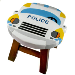 Children's Stool - Police Car