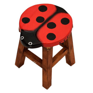 Children's Stool Ladybird Design