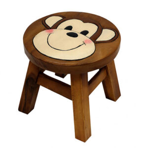 Children's Stool Monkey Design