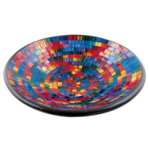 Rainbow Spectrum Mosaic Bowl