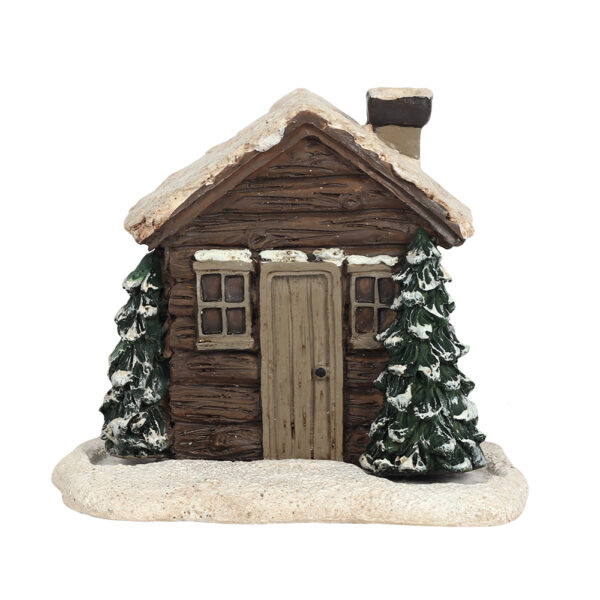 Log Cabin Incense Burner