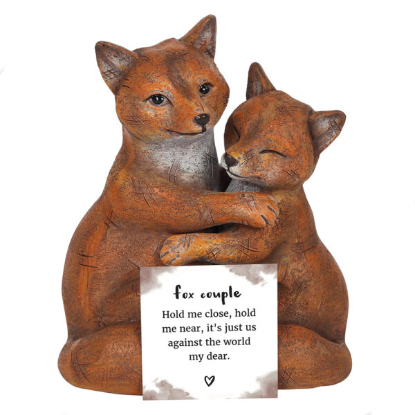 Fox Couple Ornament