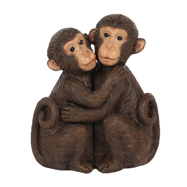 Monkey Couple Ornament