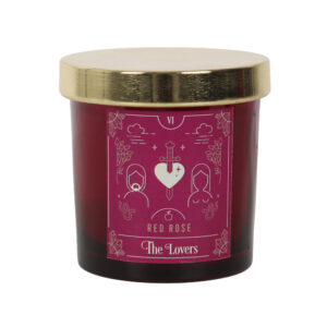 Red Rose The Lovers Candle