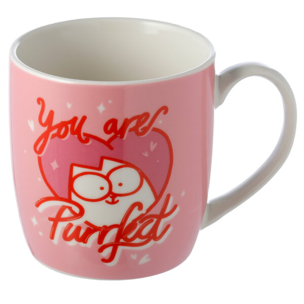 Simon's Cat Valntine's Day Mug Front